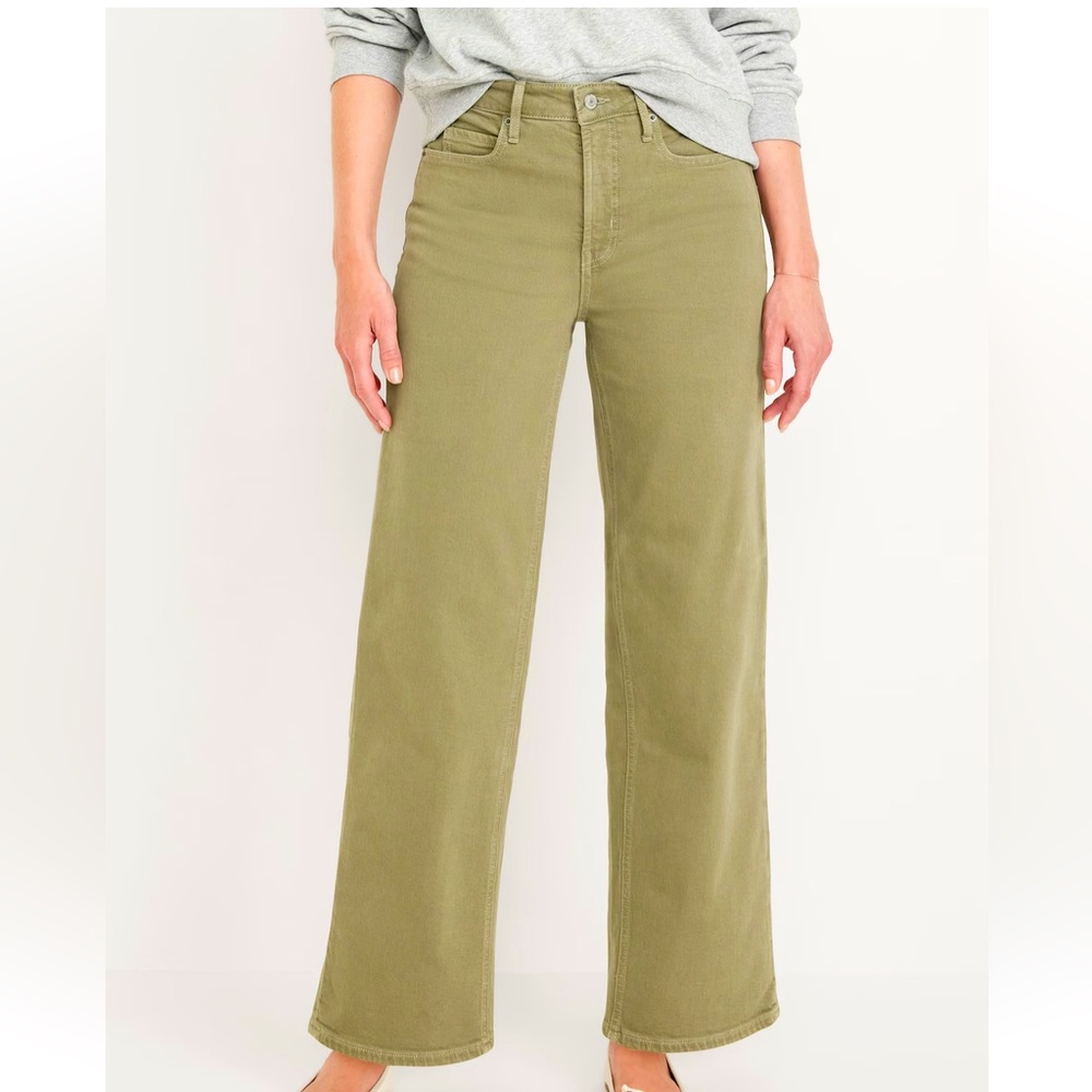 Old Navy Extra High-Waisted Wide-Leg Jeans